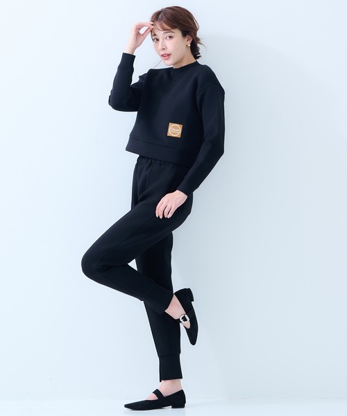 Chesty（チェスティー）の「sweat tops〈セットアップ対応〉（スウェット・レディース・ブラック/グレー/オフホワイト・1/0）」の9枚目の写真