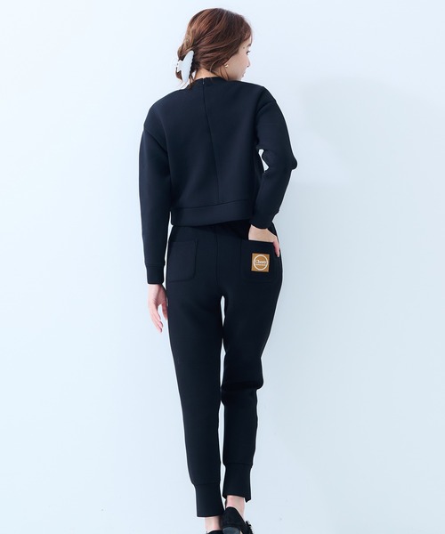 Chesty（チェスティー）の「sweat tops〈セットアップ対応〉（スウェット・レディース・ブラック/グレー/オフホワイト・1/0）」の10枚目の写真