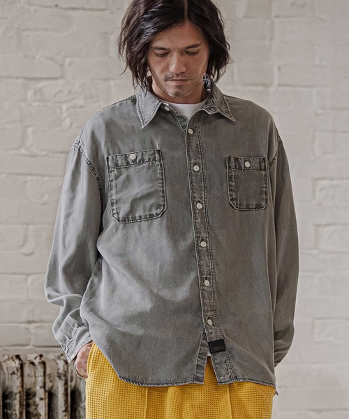 ms6613 Lyocell Denim Shirt — джинсовая рубашка (PF-262-010)