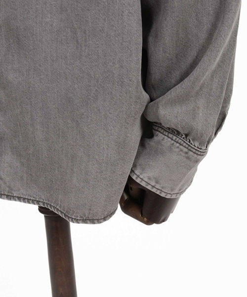 CAMBIO（カンビオ）の「ms6613-Lyocell Denim Shirt デニムシャツ(PF-262-010)（シャツ/ブラウス・メンズ・ブラック/ブルー・M/L）」の19枚目の写真