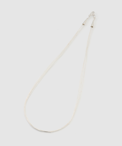 Native SilverStreams(ネイティブシルバーストリームズ)の「Native SilverStreams ネックレス 3連 45cm NSS1005450(ネックレス・レディース・シルバー・FREE)」の2枚目の写真