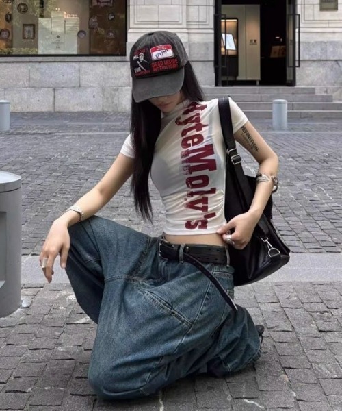 mul.（ムル）の「【TUNE】サイドロゴ半袖Tシャツ（Tシャツ/カットソー・レディース・ホワイト・FREE）」の2枚目の写真