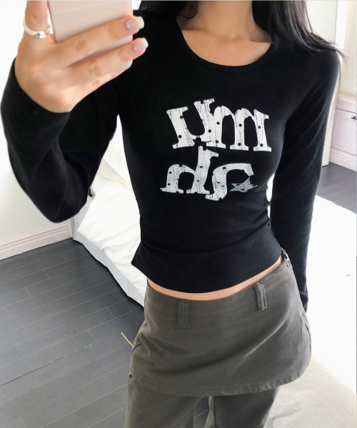 muahmuah（ムーアムーア）の「ドットスター シャーリング ロングスリーブ [ブラック]（Tシャツ/カットソー・レディース・その他・FREE）」の10枚目の写真