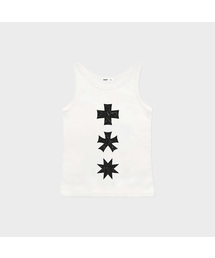 (W) MM THREE SYMBOL SLEEVELESS (4 colors)