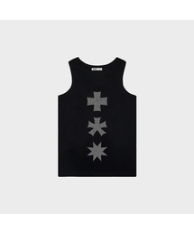 (W) MM THREE SYMBOL SLEEVELESS (4 colors)