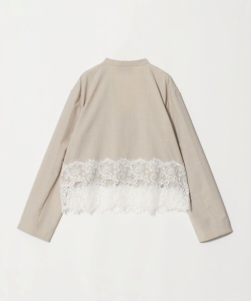 AEWEN MATOPH（イウエン マトフ）の「＜AEWEN MATOPH＞レース コンビ シャツブラウス（シャツ/ブラウス・レディース・ベージュ/ブラック・FREE）」の15枚目の写真