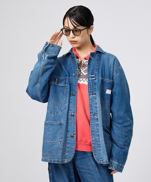 BIG MAC(ビッグマック)の「【BIG MAC / ビッグマック】DENIM COVERALL / デニムカバーオール/ユニセックス(デニムジャケット・メンズ・インディゴブルー・L/M)」の11枚目の写真