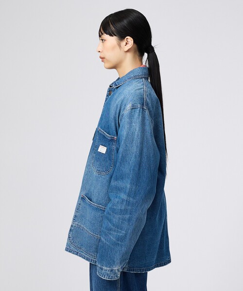 BIG MAC(ビッグマック)の「【BIG MAC / ビッグマック】DENIM COVERALL / デニムカバーオール/ユニセックス(デニムジャケット・メンズ・インディゴブルー・L/M)」の15枚目の写真