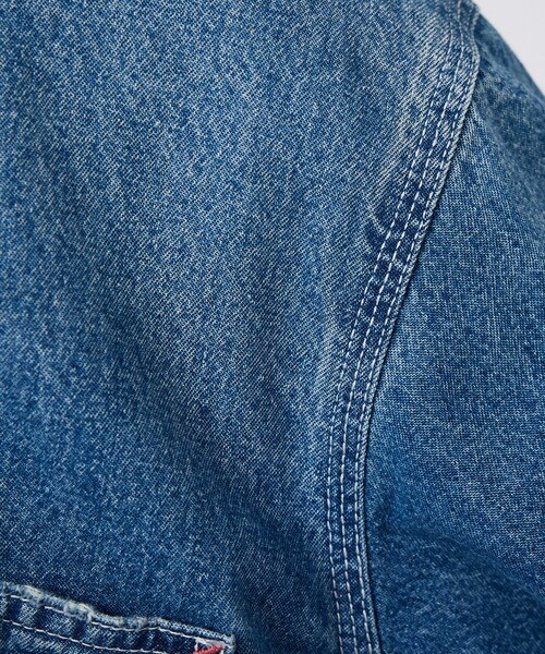 BIG MAC(ビッグマック)の「【BIG MAC / ビッグマック】DENIM COVERALL / デニムカバーオール/ユニセックス(デニムジャケット・メンズ・インディゴブルー・L/M)」の2枚目の写真