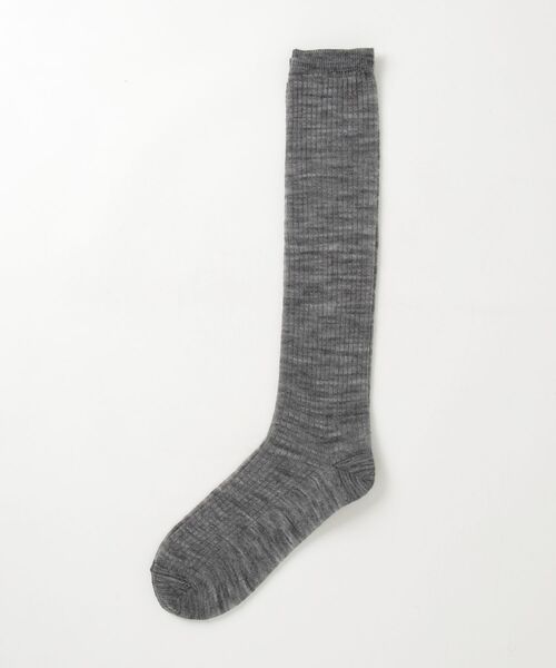 THE SHINZONE(ザ シンゾーン)の「SHEER ALPACA SOCKS 26AMSIT04(ソックス/靴下・レディース・ブルー/ブラウン/グレー・FREE)」の1枚目の写真