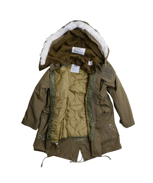EFFECTEN(エフェクテン)の「【EFFECTEN】M -65 field parka(ミリタリージャケット・メンズ・グリーン系その他/グリーン系その他2・SMALL/X-SMALL/XX-SMALL)」の10枚目の写真