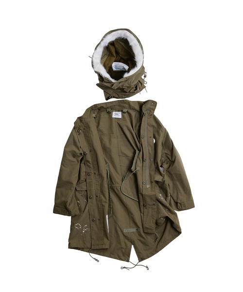 EFFECTEN(エフェクテン)の「【EFFECTEN】M -65 field parka(ミリタリージャケット・メンズ・グリーン系その他/グリーン系その他2・SMALL/X-SMALL/XX-SMALL)」の11枚目の写真