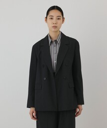 バックベルトダブルジャケット