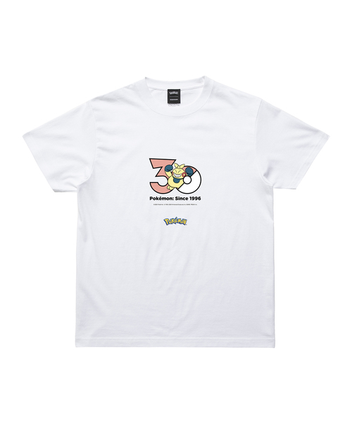 ZOZOSPOT(ゾゾスポット)の「Pokemon 30th Anniversary 1025 T-shirt 「マクノシタ」(Tシャツ/カットソー・レディース・ホワイト・SMALL/MEDIUM/LARGE/X-LARGE/XX-LARGE/XXX-LARGE/100cm/110cm/120cm/130cm/140cm/150cm/160cm)」の1枚目の写真