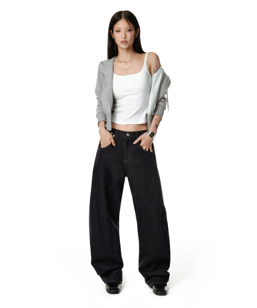 DECET WOMEN(デケット ウーマン)の「Engineered Pants DCWPT033CPINDIGO(デニムパンツ・レディース・その他・X-SMALL/LARGE/MEDIUM/SMALL)」の6枚目の写真