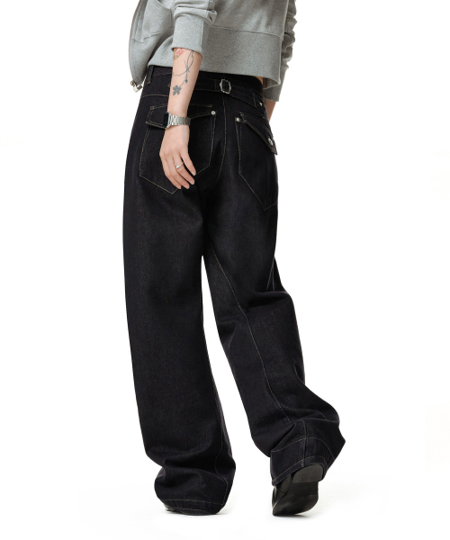DECET WOMEN(デケット ウーマン)の「Engineered Pants DCWPT033CPINDIGO(デニムパンツ・レディース・その他・X-SMALL/LARGE/MEDIUM/SMALL)」の10枚目の写真