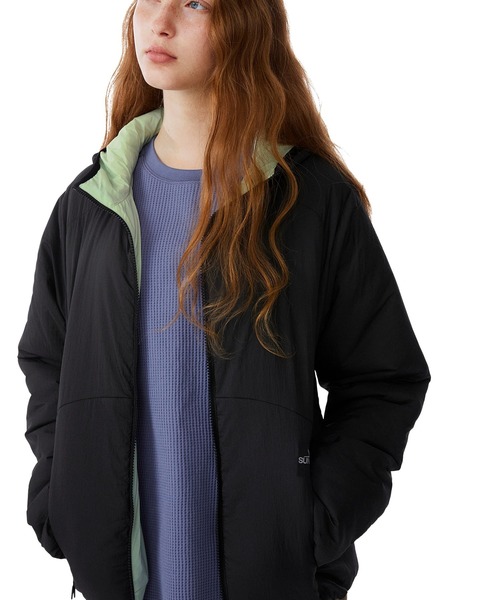 SUNLOVE(サンラブ)の「PrimaLoftR Nova 2.0 Insulated Jacket(その他アウター・レディース・ブラック/ラベンダー・S/M/L)」の10枚目の写真