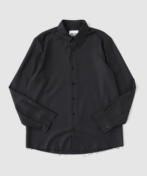 Gabriela Coll Garments(ガブリエラコールガーメンツ)の「G.C.G(ガブリエラコールガーメンツ) FINE WOOL SHIRT(シャツ/ブラウス・メンズ・ブラック・2/1/3)」の1枚目の写真