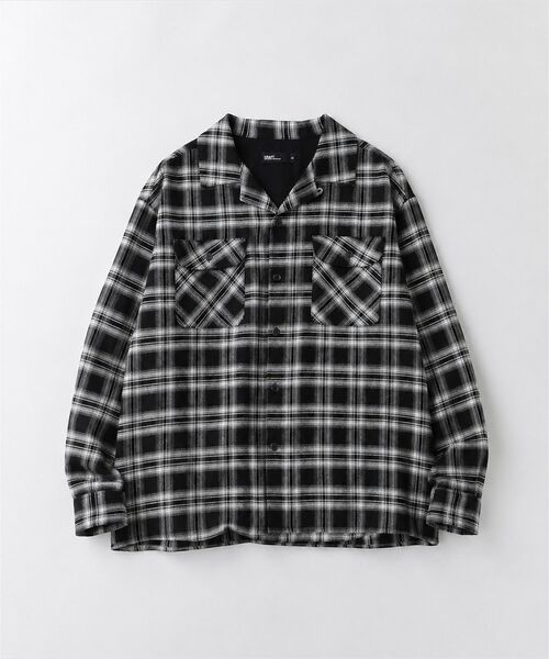 CRAFT STANDARD BOUTIQUE(クラフトスタンダードブティック)の「ネルタータンチェックシャツ(シャツ/ブラウス・メンズ・ブラック/グリーン/ホワイト・L/M)」の2枚目の写真