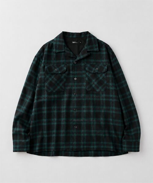 CRAFT STANDARD BOUTIQUE(クラフトスタンダードブティック)の「ネルタータンチェックシャツ(シャツ/ブラウス・メンズ・ブラック/グリーン/ホワイト・L/M)」の19枚目の写真