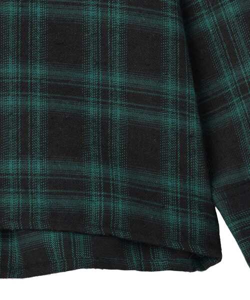 CRAFT STANDARD BOUTIQUE(クラフトスタンダードブティック)の「ネルタータンチェックシャツ(シャツ/ブラウス・メンズ・ブラック/グリーン/ホワイト・L/M)」の18枚目の写真