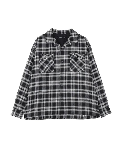 CRAFT STANDARD BOUTIQUE(クラフトスタンダードブティック)の「ネルタータンチェックシャツ(シャツ/ブラウス・メンズ・ブラック/グリーン/ホワイト・L/M)」の5枚目の写真