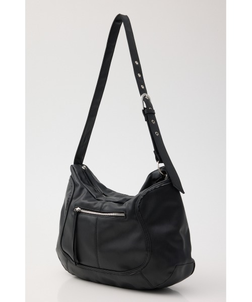 SLY(スライ)の「ZIP SHOULDER BAG ジップショルダーバッグ(ショルダーバッグ・レディース・ブラウン/ブラック・FREE)」の3枚目の写真