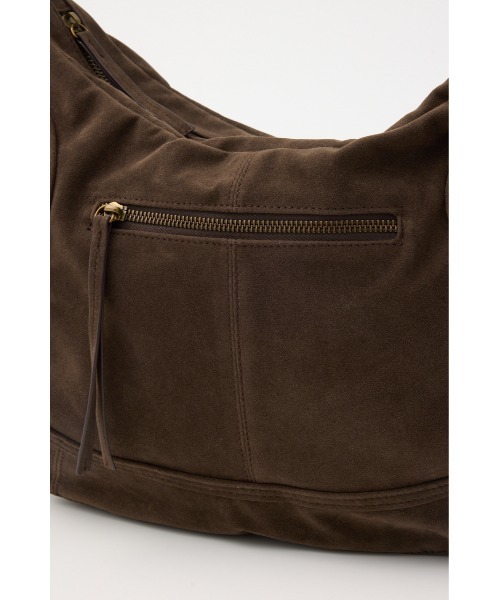 SLY(スライ)の「ZIP SHOULDER BAG ジップショルダーバッグ(ショルダーバッグ・レディース・ブラウン/ブラック・FREE)」の10枚目の写真