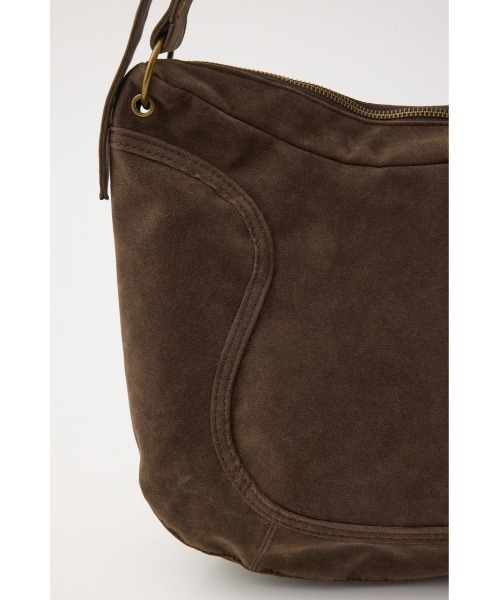 SLY(スライ)の「ZIP SHOULDER BAG ジップショルダーバッグ(ショルダーバッグ・レディース・ブラウン/ブラック・FREE)」の11枚目の写真