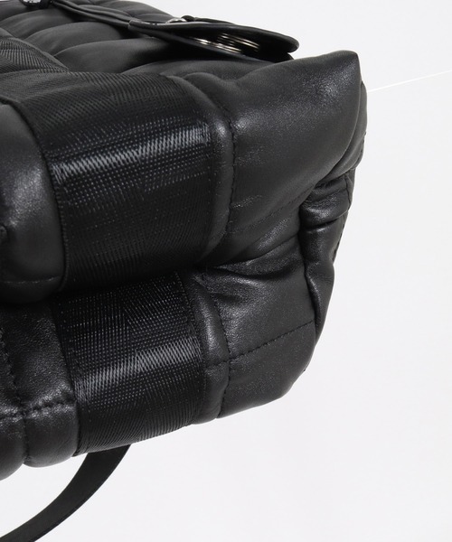 ADAM PATEK(アダムパテック)の「mko13956-w-r leather quilting medium tote キルティングトートバッグ(AP2629018)(トートバッグ・メンズ・ブラック・FREE)」の16枚目の写真