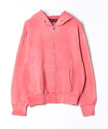 LES TIEN CROPPED ZIP HOODIE (CF-1011-PS)
