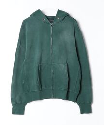 LES TIEN（レスティエン）の「LES TIEN CROPPED ZIP HOODIE (CF-1011-PS)（パーカー）」