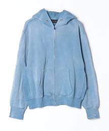 LES TIEN（レスティエン）の「LES TIEN CROPPED ZIP HOODIE (CF-1011-PS)（パーカー）」