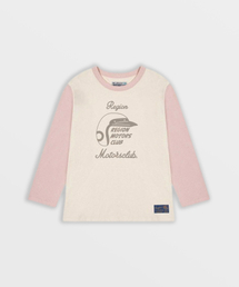 1/2 レジオン モータース クラブ ラグビー ロングスリーブ (ピーチ)