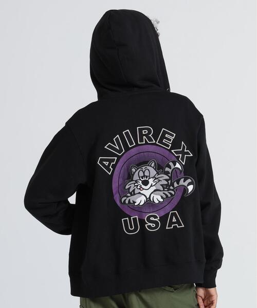 AVIREX(アヴィレックス)の「《WEB&DEPOT限定》TOM CAT ZIP UP PARKA / トムキャット ジップアップ パーカー / AVIREX / アヴィレックス(パーカー・メンズ・マスタード/オリーブ系/グレー/ブラック・2XL/M/XL/L)」の11枚目の写真