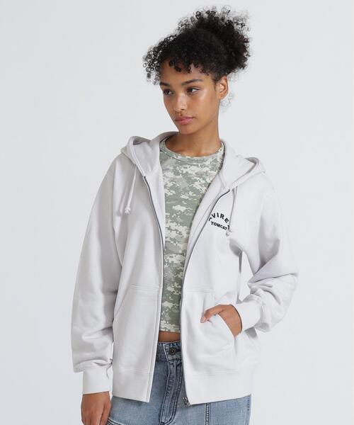 AVIREX(アヴィレックス)の「《WEB&DEPOT限定》TOM CAT ZIP UP PARKA / トムキャット ジップアップ パーカー / AVIREX / アヴィレックス(パーカー・メンズ・マスタード/オリーブ系/グレー/ブラック・2XL/M/XL/L)」の17枚目の写真