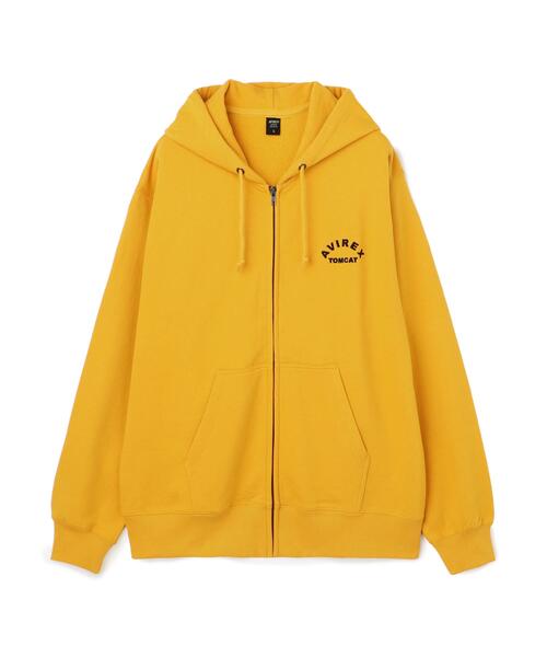 AVIREX(アヴィレックス)の「《WEB&DEPOT限定》TOM CAT ZIP UP PARKA / トムキャット ジップアップ パーカー / AVIREX / アヴィレックス(パーカー・メンズ・マスタード/オリーブ系/グレー/ブラック・2XL/M/XL/L)」の8枚目の写真