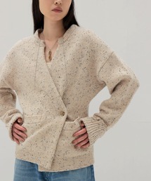 venit（ヴェニット）の「【venit/ヴェニット】COLOR NEP TWEED CARDIGAN（カーディガン/ボレロ・レディース）」