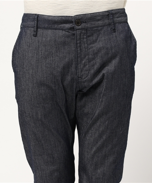 ikka（イッカ）の「インディゴデニムジョガーパンツ（デニムパンツ・メンズ・ネイビー・LARGE/MEDIUM/X-LARGE/SMALL）」の5枚目の写真