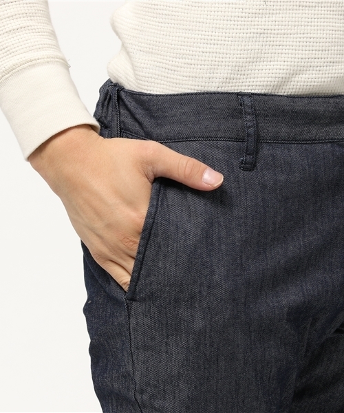 ikka（イッカ）の「インディゴデニムジョガーパンツ（デニムパンツ・メンズ・ネイビー・LARGE/MEDIUM/X-LARGE/SMALL）」の7枚目の写真