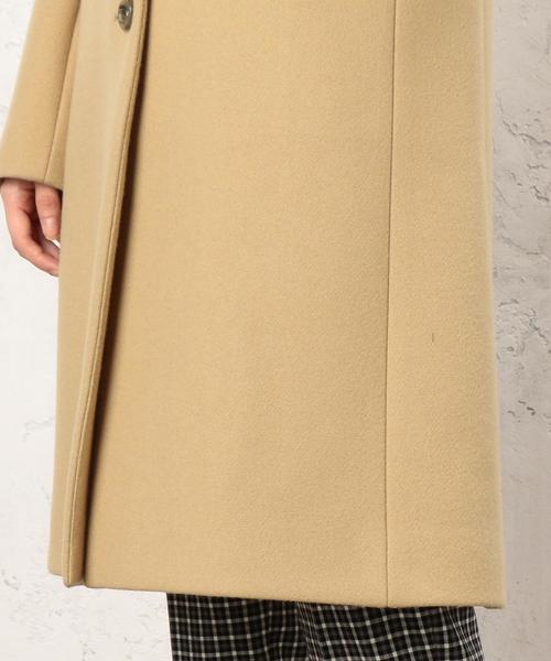 green label relaxing（グリーンレーベルリラクシング）の「◆KF W/N/CA チェスター コート（チェスターコート・レディース・ライトグレー/ベージュ/ネイビー・34/36/38/40/42/44/46）」の19枚目の写真