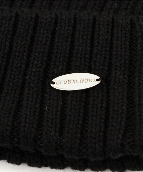 GLOBAL WORK（グローバルワーク）の「【キッズ】アラエルニットワッチ/728579（ニットキャップ/ビーニー・キッズ・ブラック/グレー/ワインレッド/ネイビー/イエロー/パープル・FREE）」の8枚目の写真
