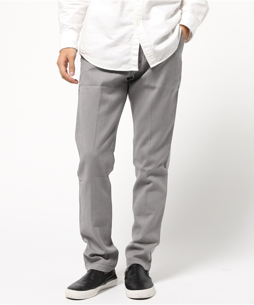 Big John（ビッグジョン）の「【BIGJOHN】ウール混ＴＰトラウザー（その他パンツ・メンズ・カーキ/グレー/杢グレー/チャコールグレー/ブラウン・MEDIUM/SMALL/LARGE）」の4枚目の写真