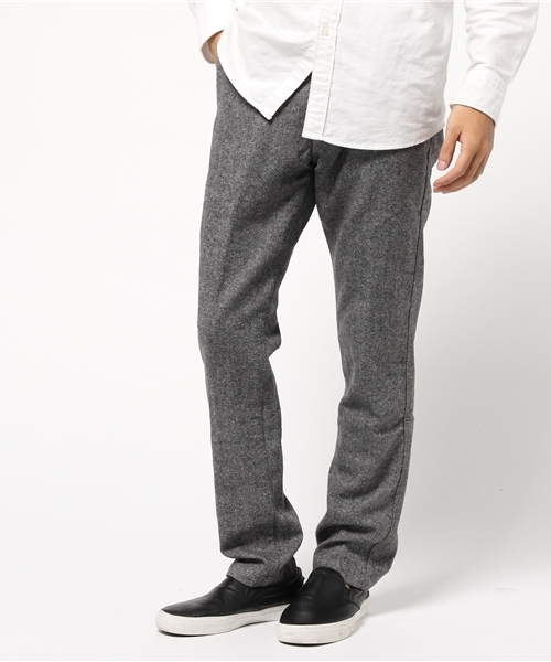 Big John（ビッグジョン）の「【BIGJOHN】ウール混ＴＰトラウザー（その他パンツ・メンズ・カーキ/グレー/杢グレー/チャコールグレー/ブラウン・MEDIUM/SMALL/LARGE）」の3枚目の写真