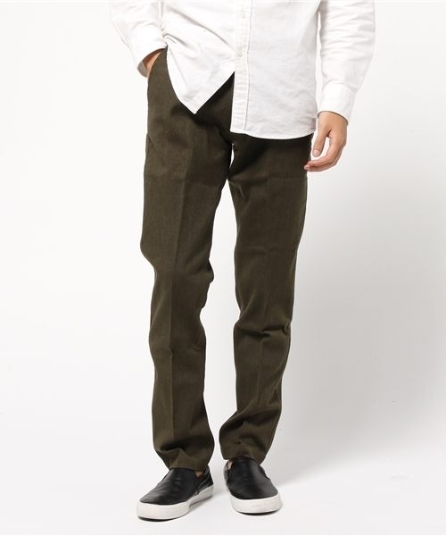 Big John（ビッグジョン）の「【BIGJOHN】ウール混ＴＰトラウザー（その他パンツ・メンズ・カーキ/グレー/杢グレー/チャコールグレー/ブラウン・MEDIUM/SMALL/LARGE）」の5枚目の写真