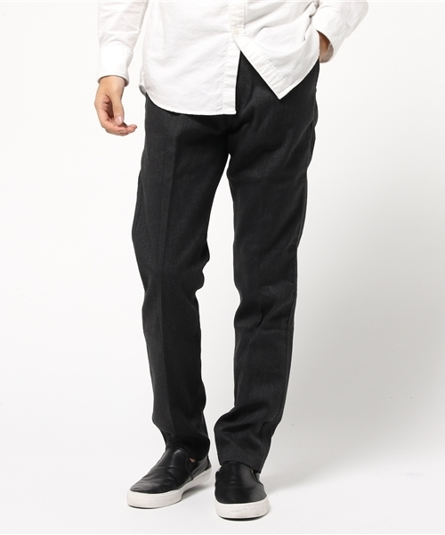 Big John（ビッグジョン）の「【BIGJOHN】ウール混ＴＰトラウザー（その他パンツ・メンズ・カーキ/グレー/杢グレー/チャコールグレー/ブラウン・MEDIUM/SMALL/LARGE）」の2枚目の写真