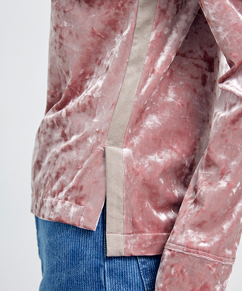 UNITED TOKYO（ユナイテッドトウキョウ）の「クラッシュベロアTOP（Tシャツ/カットソー・レディース・ピンク/オレンジ/ブラック・FREE）」の14枚目の写真