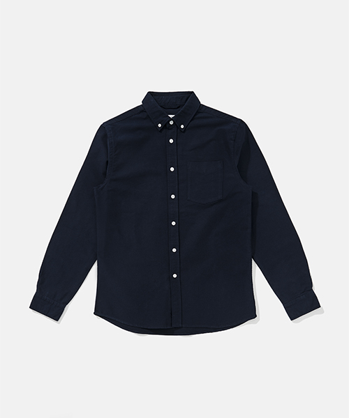 Saturdays NYC（サタデーズ ニューヨークシティ ）の「Crosby Oxford Shirt（シャツ/ブラウス・メンズ・ホワイト/ピンク/ネイビー/ブラック・L/S/M/X-SMALL/X-LARGE）」の4枚目の写真