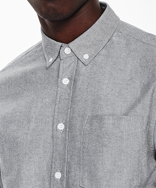 Saturdays NYC（サタデーズ ニューヨークシティ ）の「Crosby Oxford Shirt（シャツ/ブラウス・メンズ・ホワイト/ピンク/ネイビー/ブラック・L/S/M/X-SMALL/X-LARGE）」の11枚目の写真
