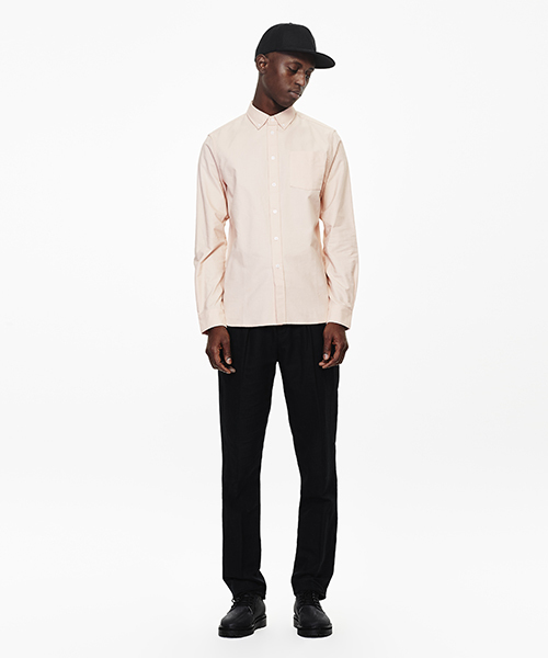 Saturdays NYC（サタデーズ ニューヨークシティ ）の「Crosby Oxford Shirt（シャツ/ブラウス・メンズ・ホワイト/ピンク/ネイビー/ブラック・L/S/M/X-SMALL/X-LARGE）」の12枚目の写真